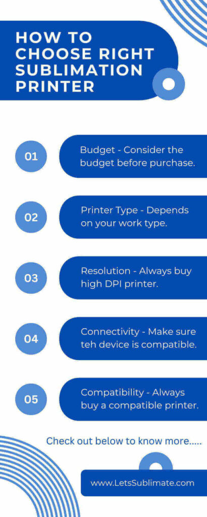 what printer can i use for sublimation