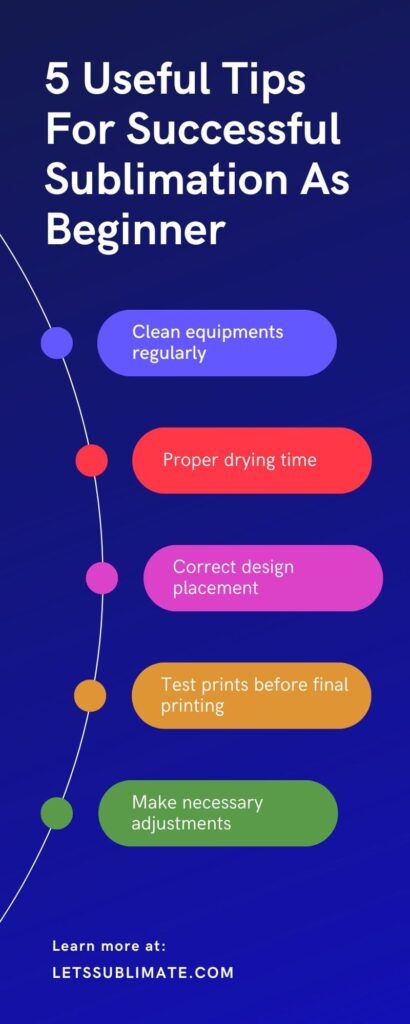 Sublimation tips for beginners