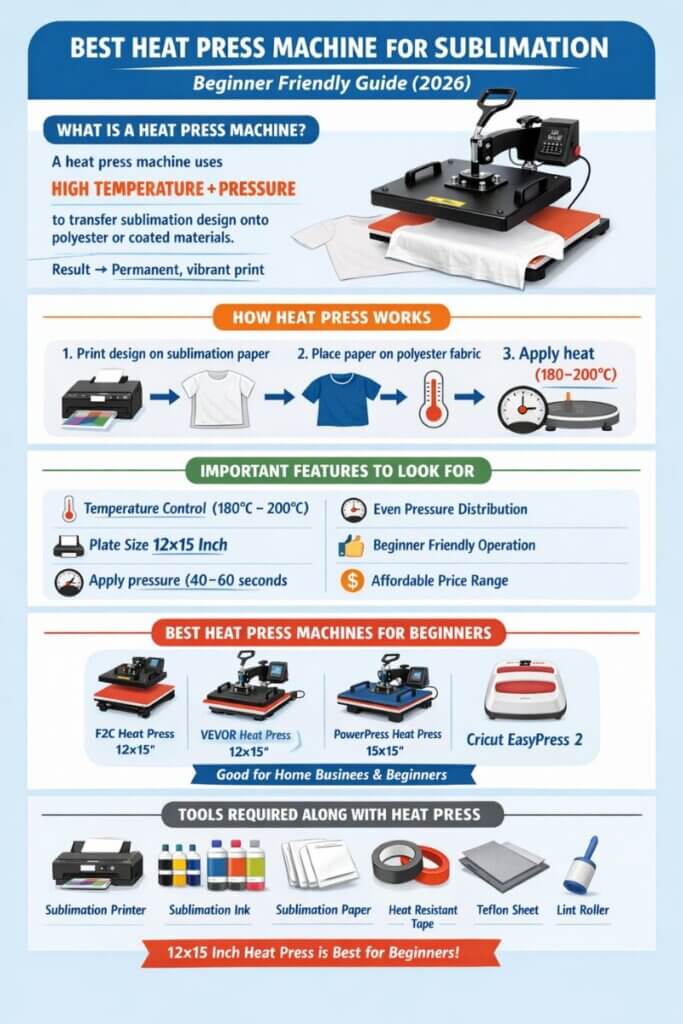Best heat press machine for sublimation
