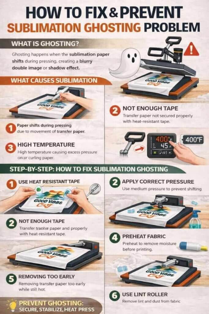 Sublimation Ghosting Problem